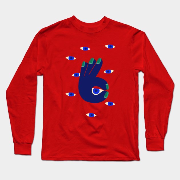 Eyes on me Long Sleeve T-Shirt by Lethy studio
